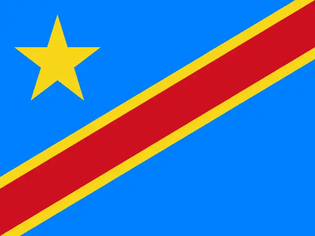 drapeau de la RD Congo