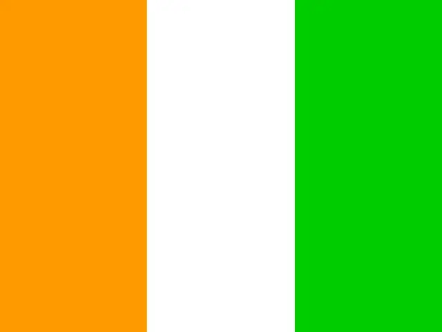 drapeau de la Côte d'Ivoire